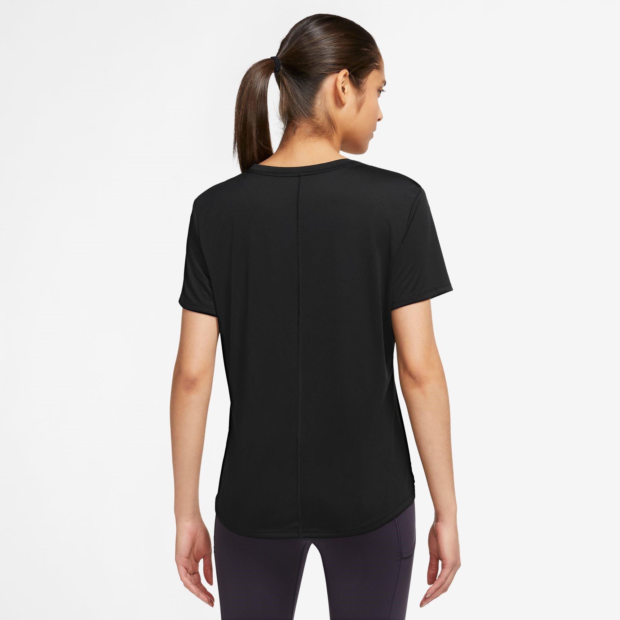Nike Dri FIT Swoosh Womens Short Sleeve Running Top