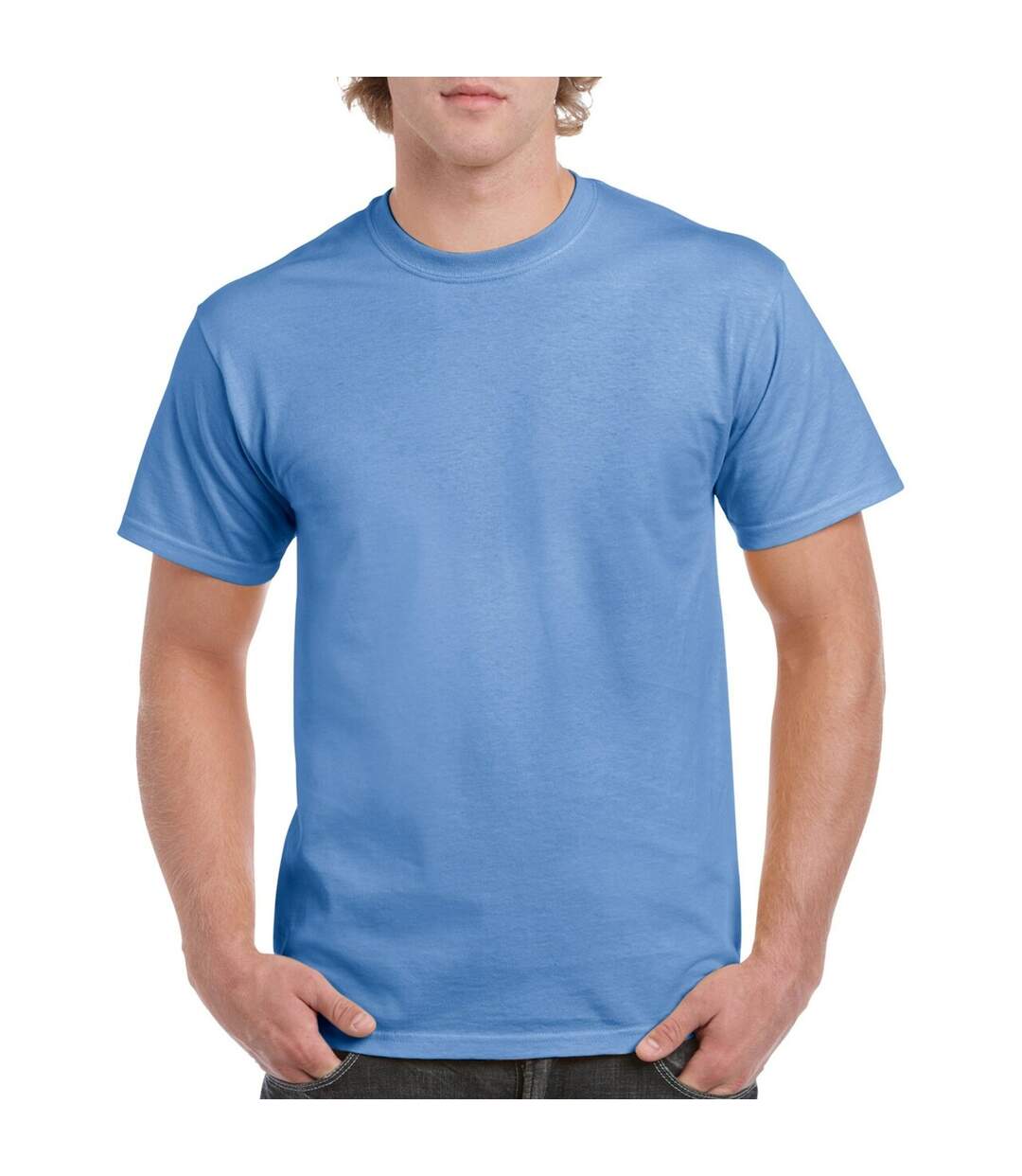 Gildan – Lot de 5 T-shirts manches courtes - Hommes (Bleu) - UTBC4807