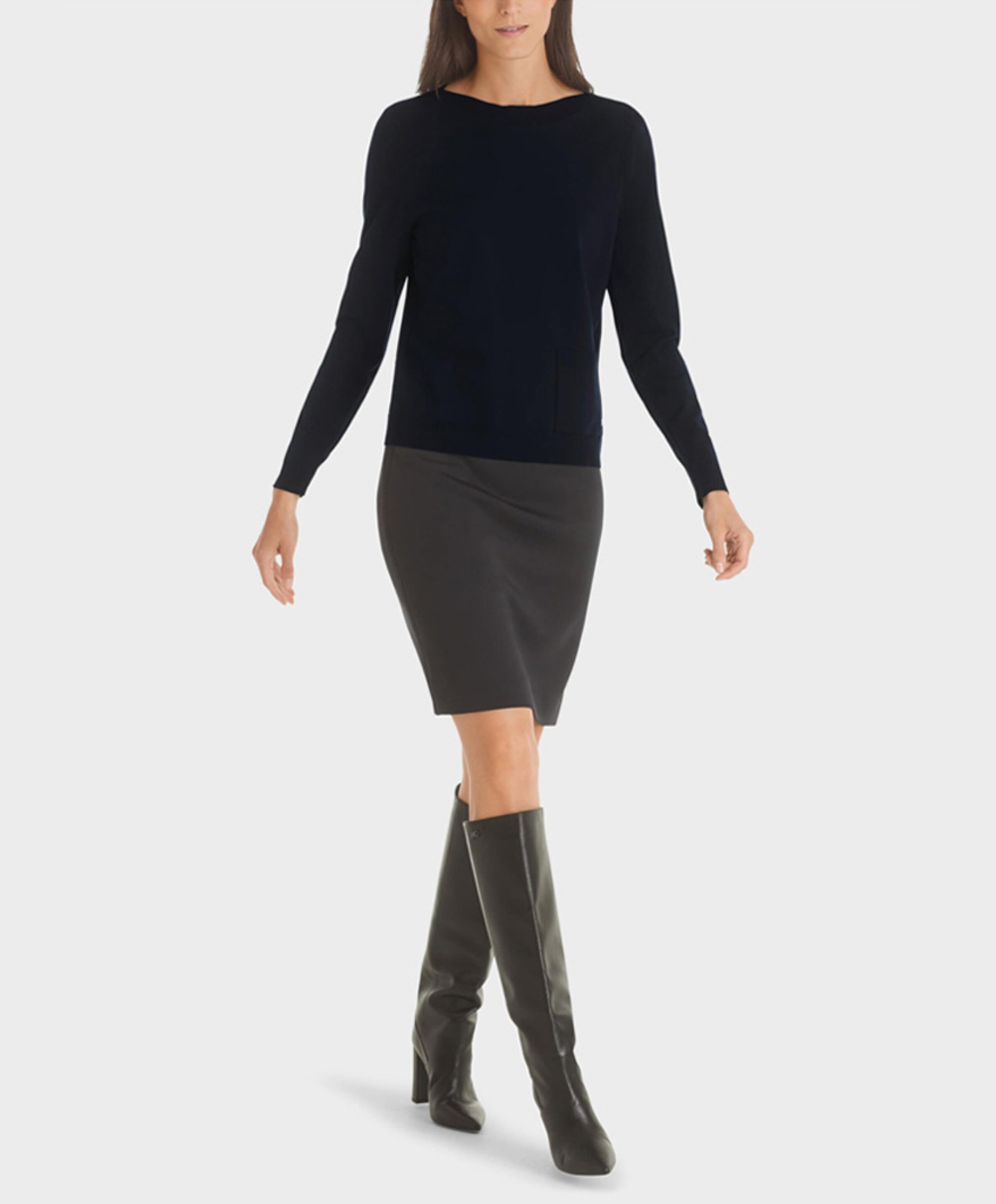 Marc Cain Essentials Dames trui blauw