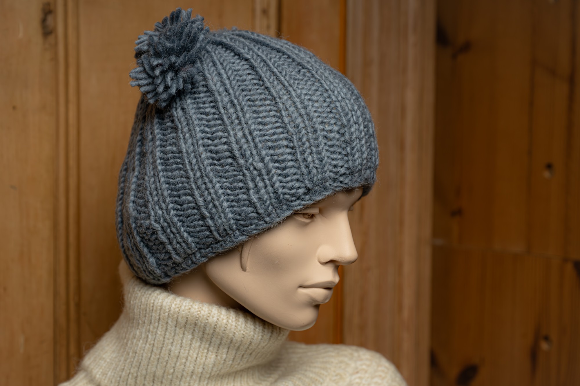 Strickmütze hellblau günstig bestellen