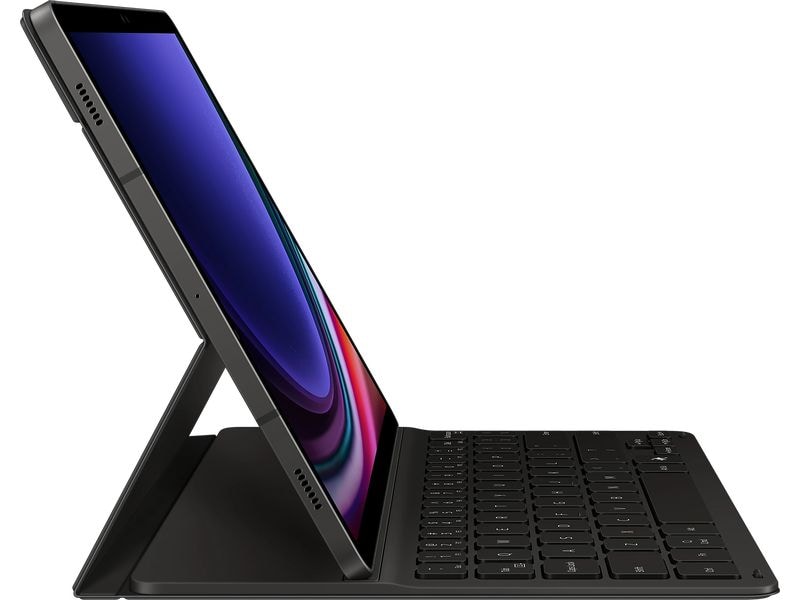 Samsung Tablet Tastatur Cover Slim Galaxy Tab S9/ S9 FE QWE Tastaturcover für das Samsung Galaxy Tab S9/S9 FE