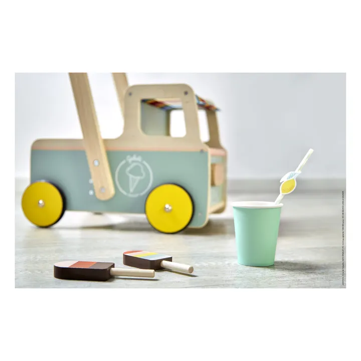 Janod Chariot de marche Marchand de glaces