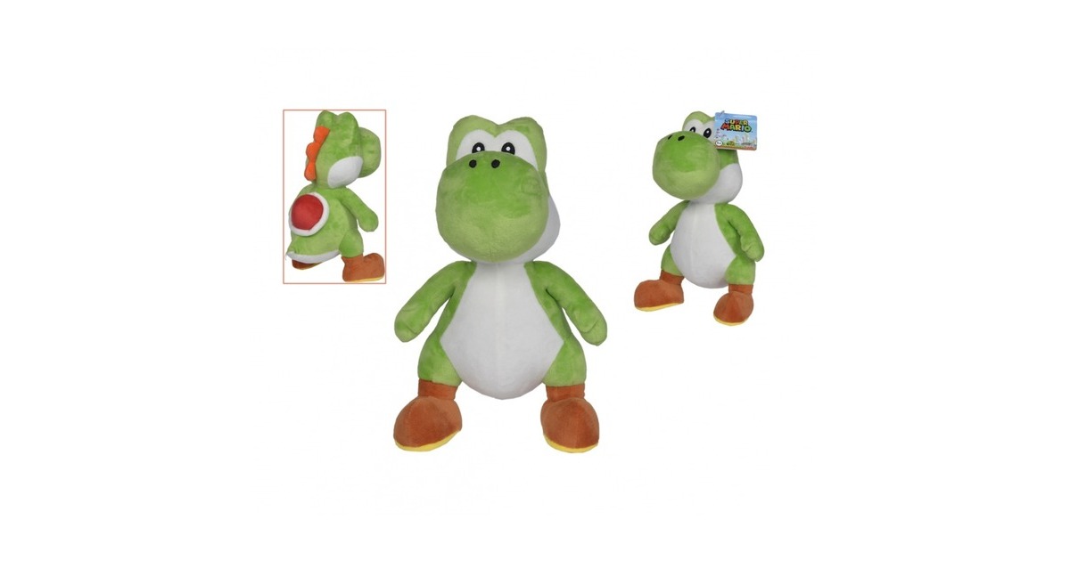 SimbaSuper Mario: Yoshi 30 cm Plush Pluchenspeelgoed  (30 cm)