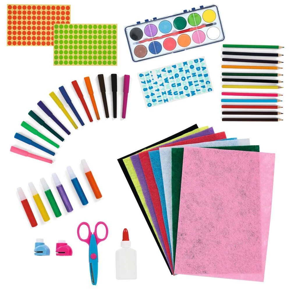 Creativ'box 58 accessoires polypropylène et bois