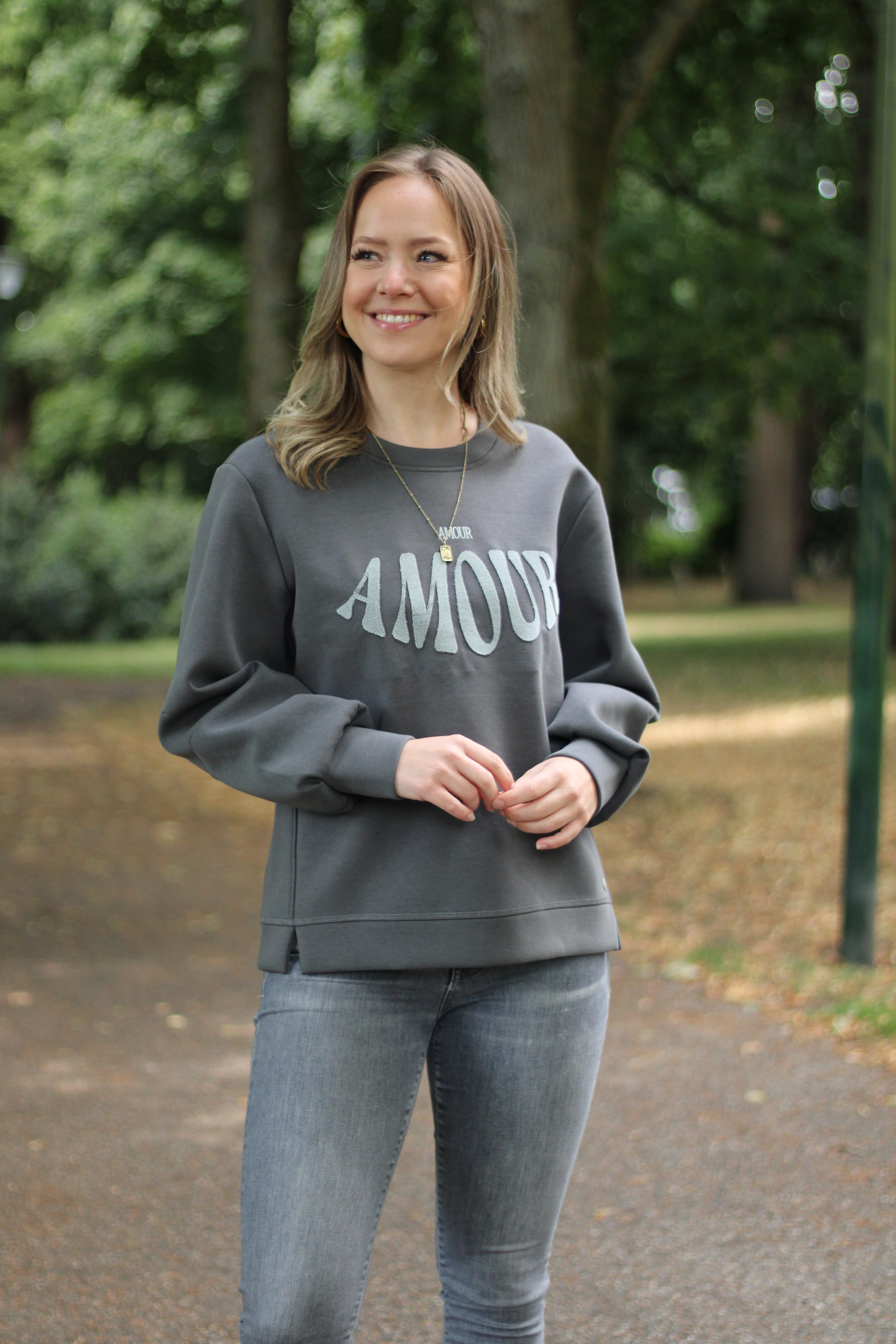 Rino & Pelle - Maes Sweatshirt With Artwork - Iron