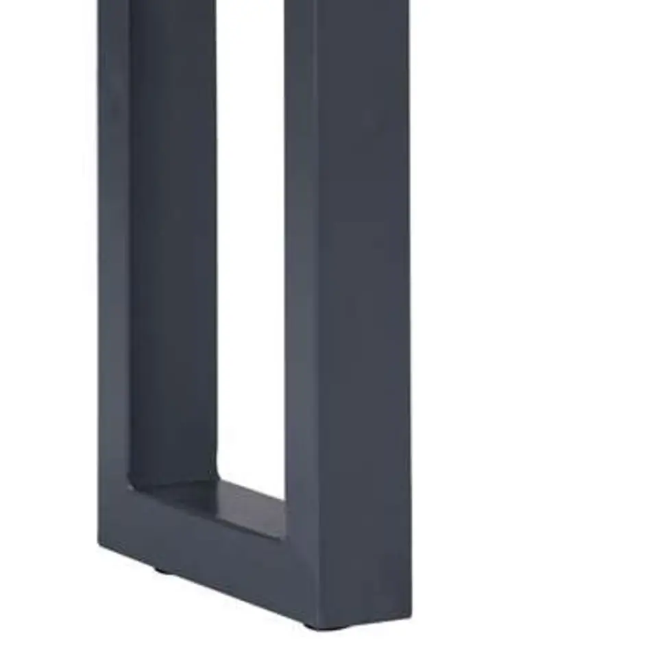 vidaXL - Wandtafel - Grijs - Hout