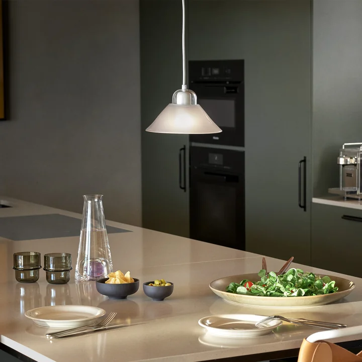 Design House Stockholm - Kalo Pendelleuchte, weiss / Kabel weiss