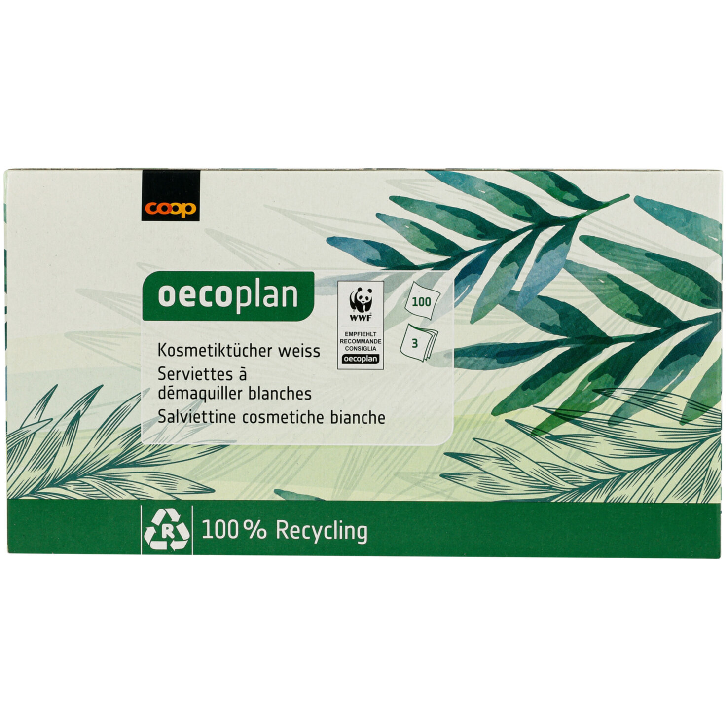 Oecoplan Kosmetiktücher FSC 100 Stück