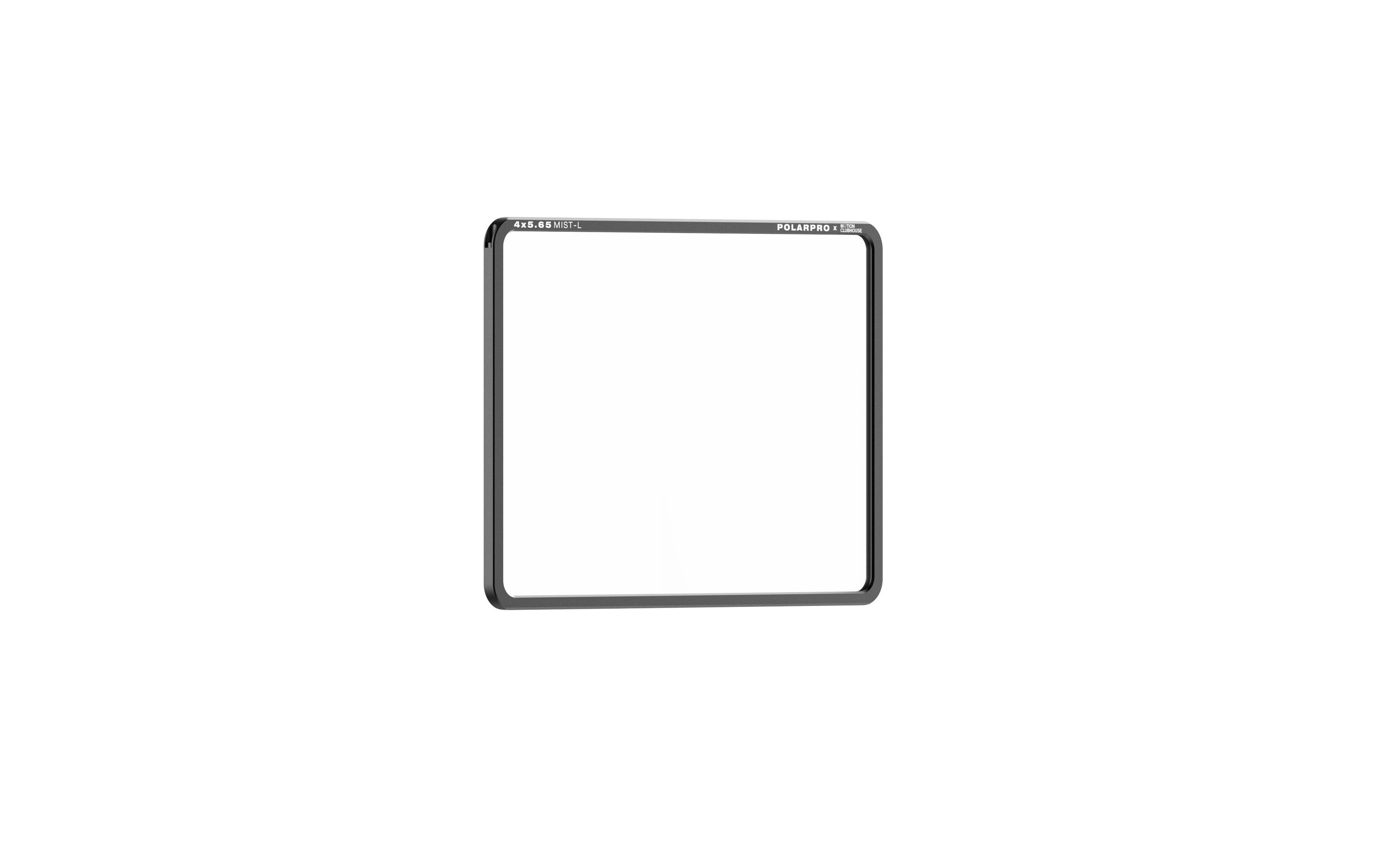 Mist [1\8] 4x5.65 Filter – Motion Clubhouse Edition<br>Vollständig ummantelte Filter mit massgefertigten CNC-Aluminium-Rahmen