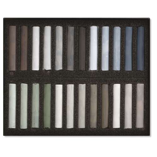 BLOCKX Pastellkreiden, 24er-Sets