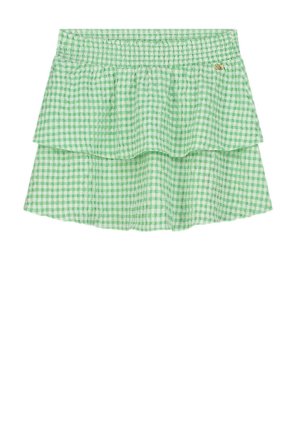 NIK&NIK geruite rok Lovi groen