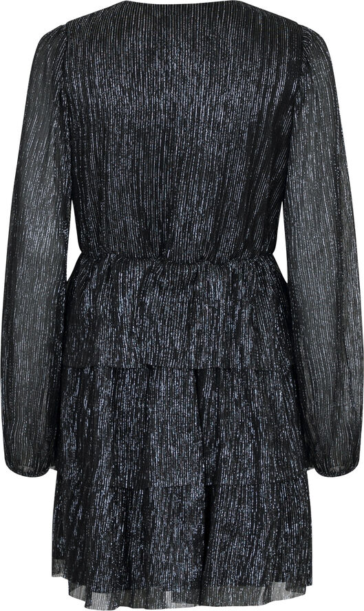 Neo Noir Nene Glitz Dress Silver