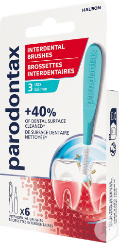 Parodontax Brossette Interdentale 0,6mm 6 Pièces