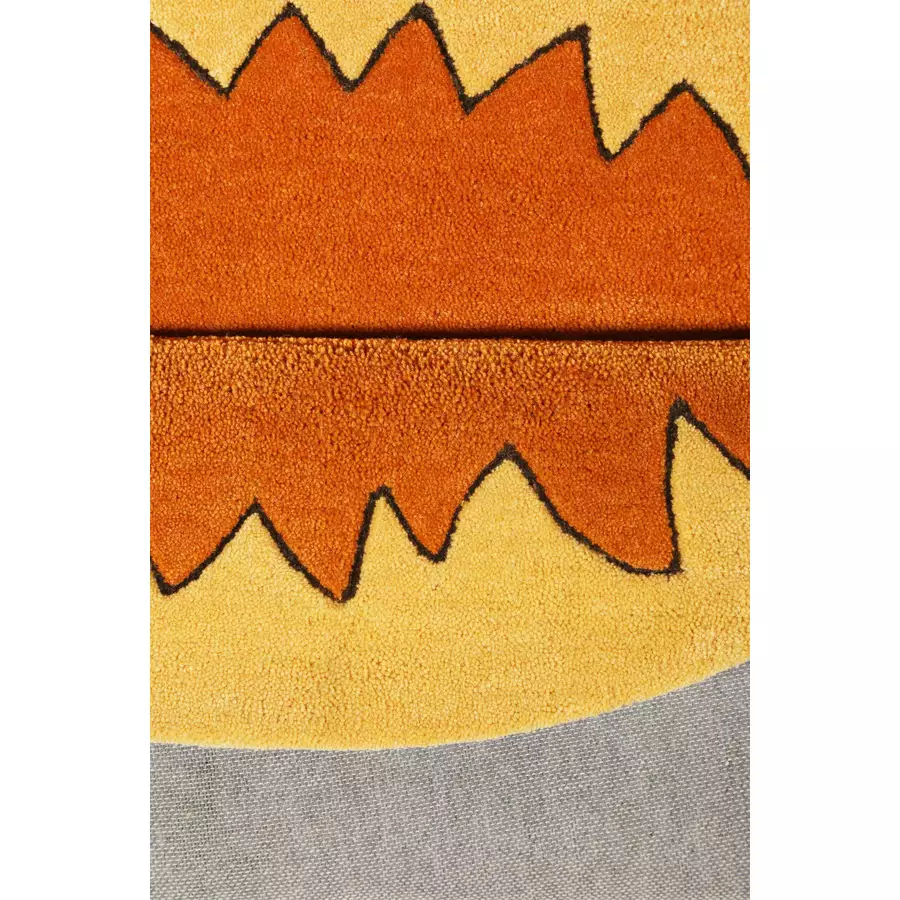 Smart Kids Kinderteppich Linus orange