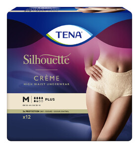 TENA Silhouette Plus High Waist Crème M 12ST