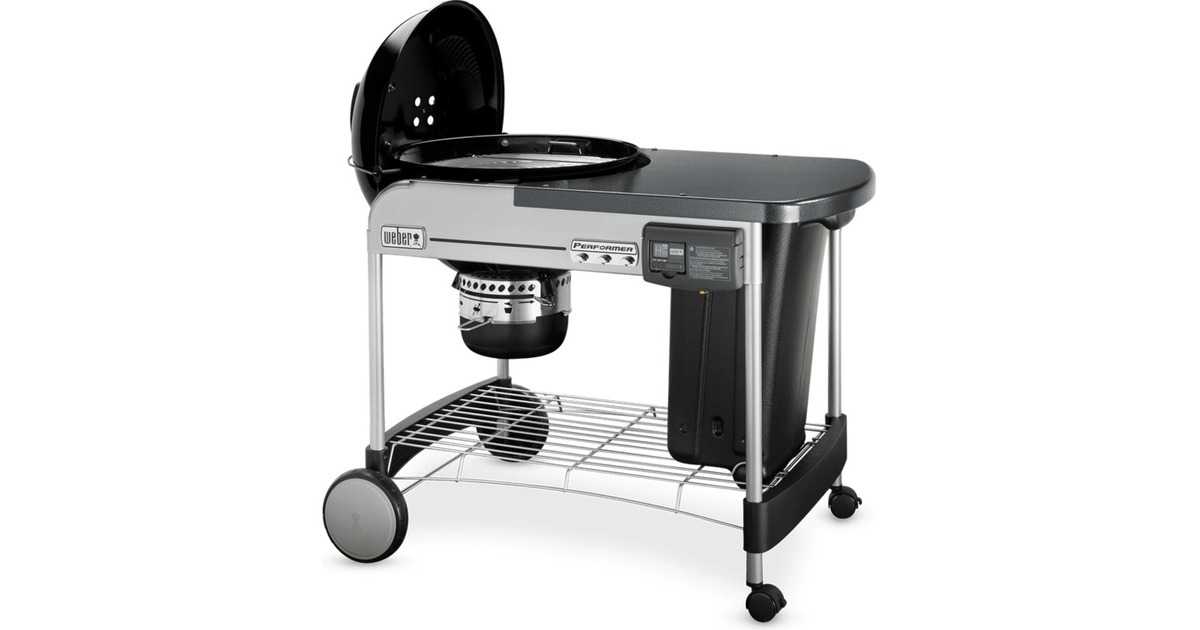 WeberPerformer Deluxe GBS houtskoolbarbecue  (Zwart, Ø 57 cm)