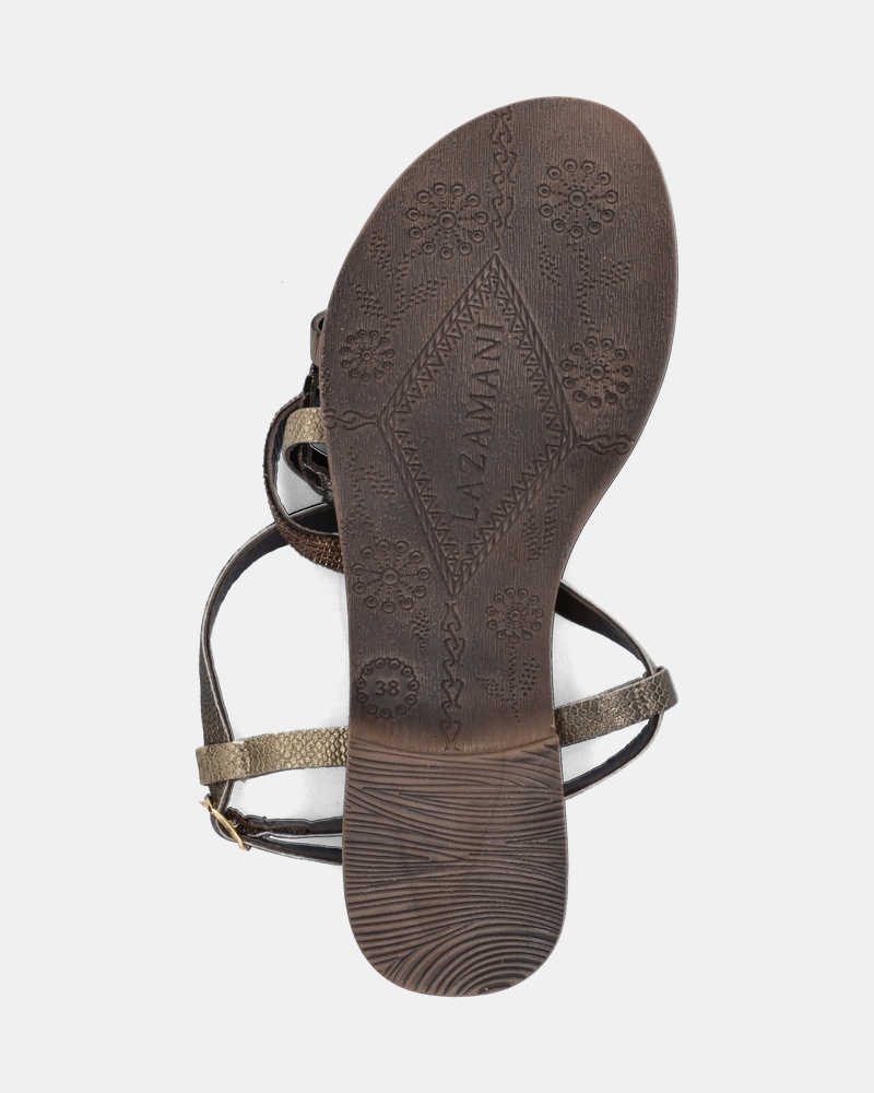 Lazamani Sandalen  - brons