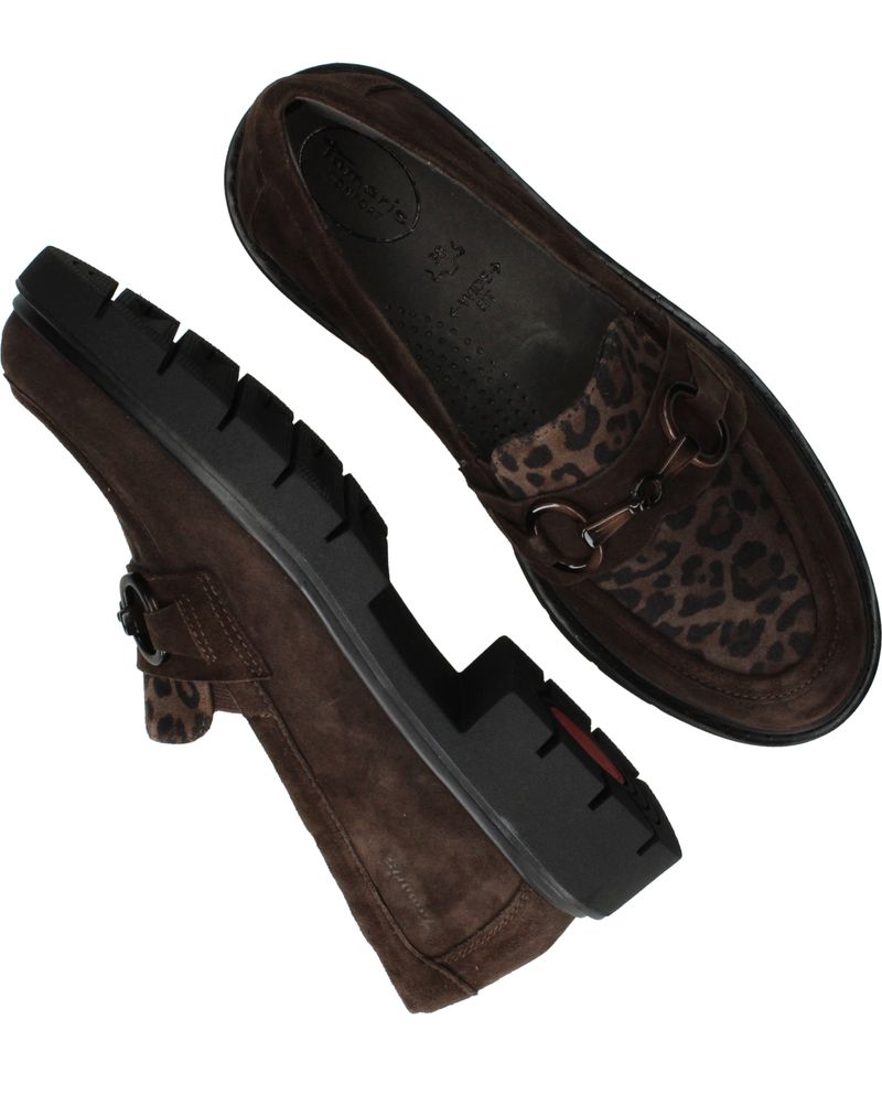 Tamaris Comfort Loafers Bruin Dames
