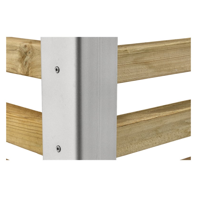Hjørnestolpe for stakitt 140 cm
