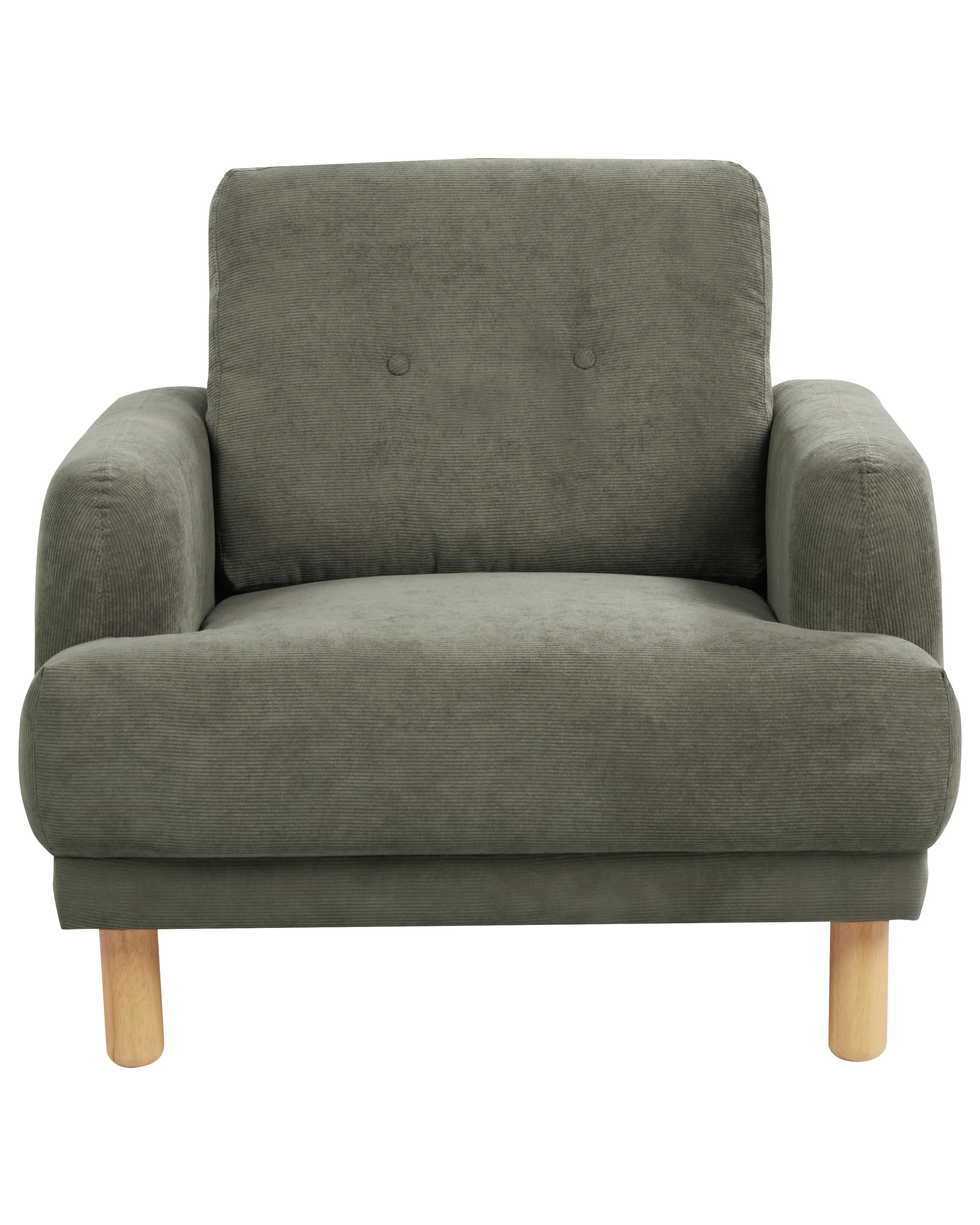 Fauteuil TUVE Corduroy Donkergroen