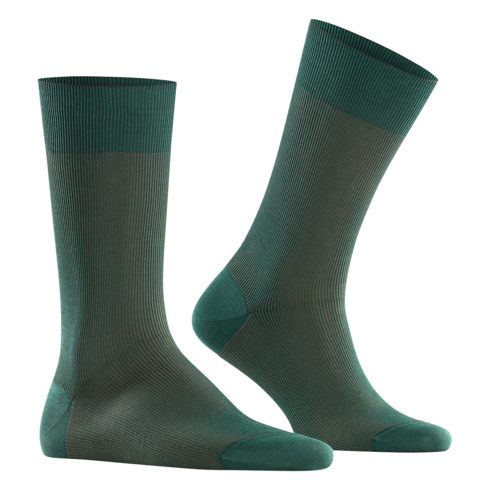 FINE SHADOW SO - Chaussettes hautes en coton mélangé | Vert