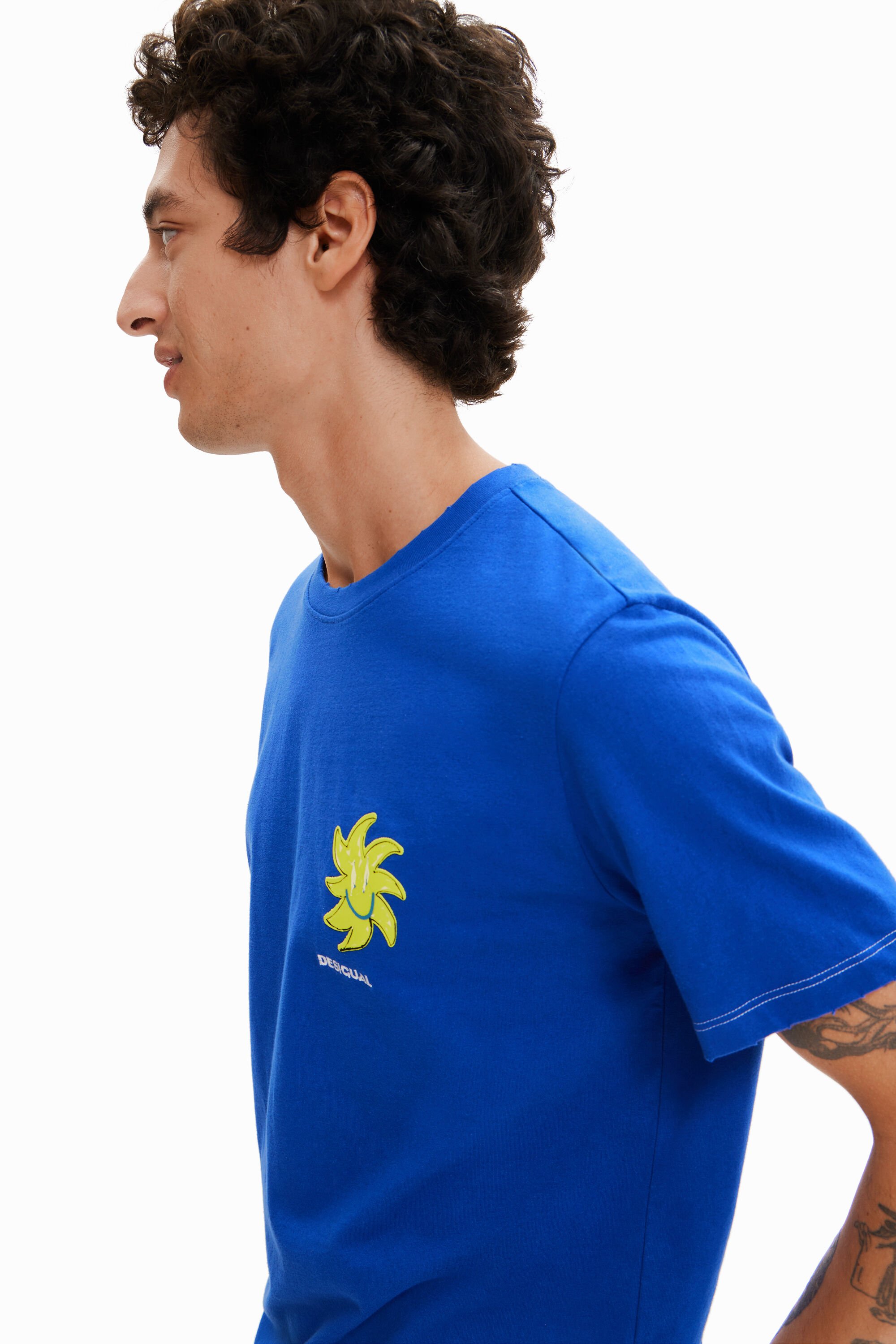 T-shirt manches courtes soleil