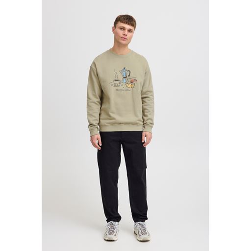 Solid Mulder Sweatshirt, Laurel Oak, XXL