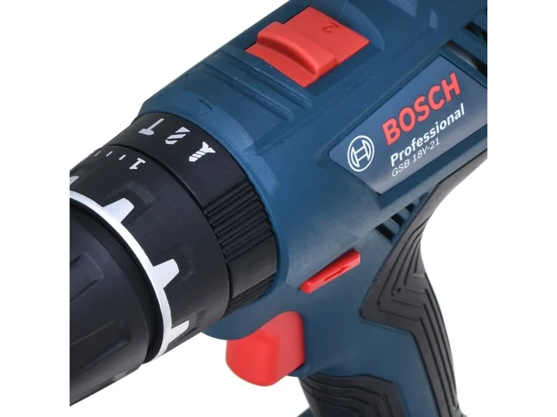 Bosch SLAGBOREMASKINE GSB 18V-21 2X2AH L-CASE