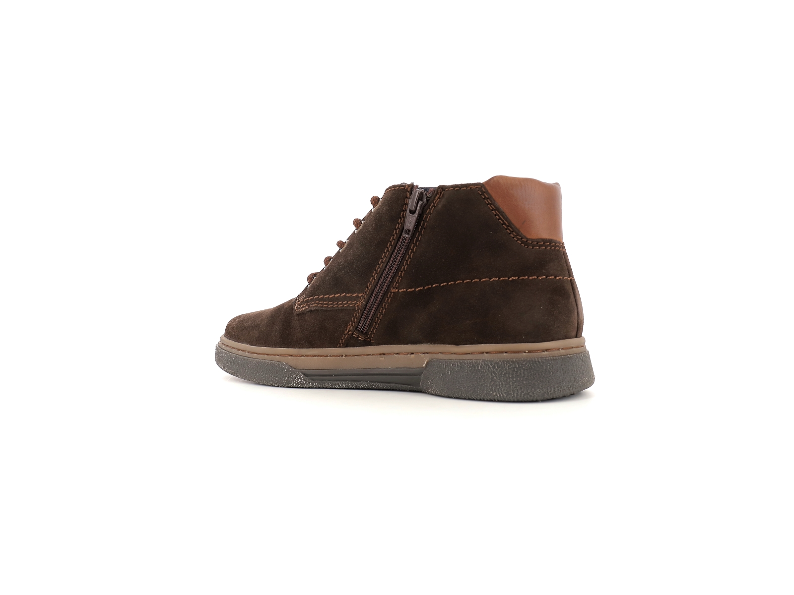 Bugatti-331-A5Z30-1400 Nubuck Marron Foncé