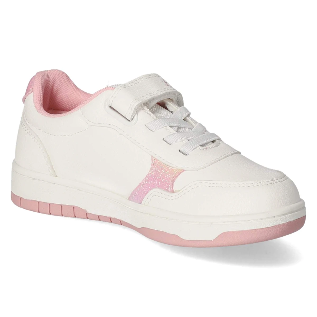 LurchiKlettschuhe GESINA - white-rainbow glitter