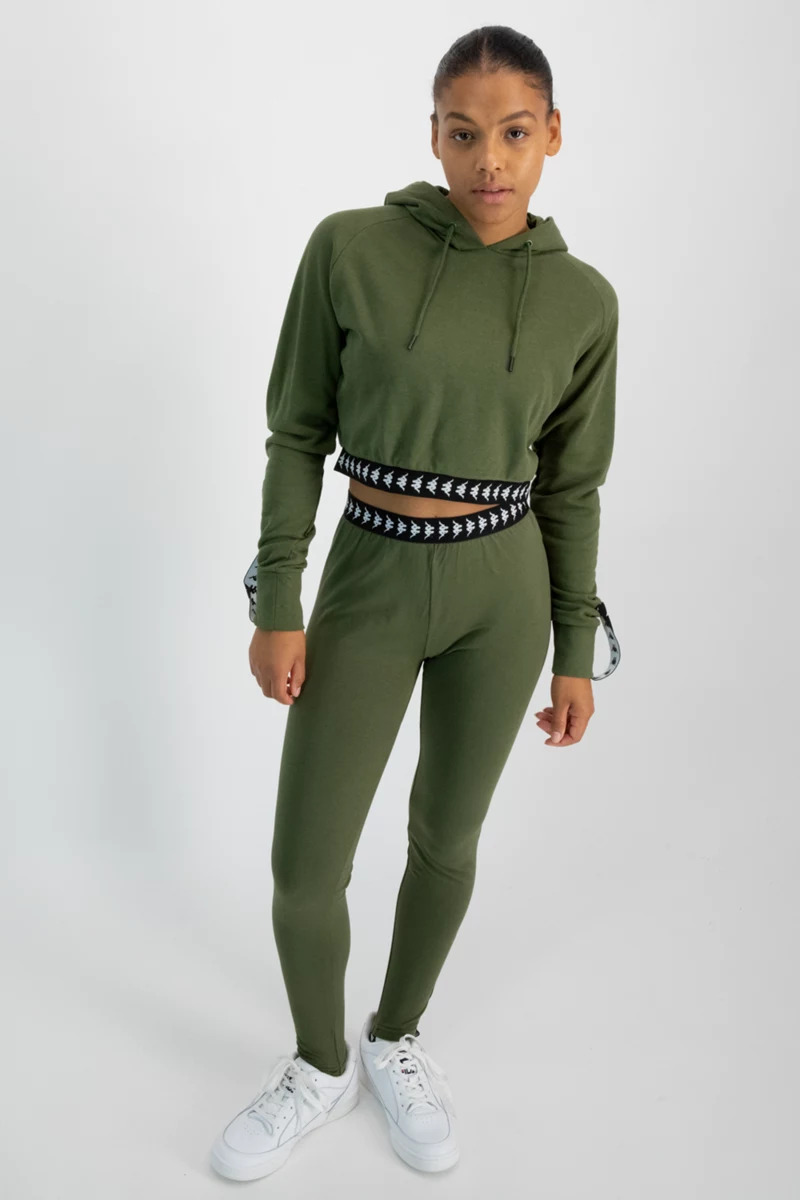 Kappa 222 Banda Vanity Crop Damen Hoodie