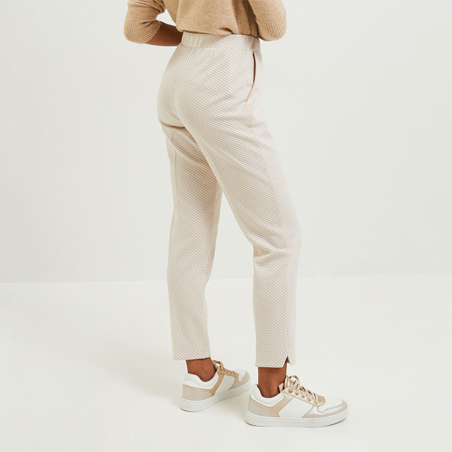 Pantalon en maille femme