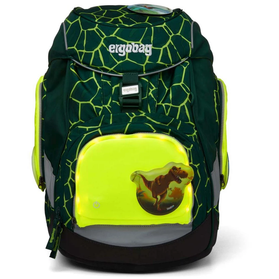 Ergobag Zubehör PackCuboCubo Light - Seitentaschen Zip-Set 3tlg. gelb