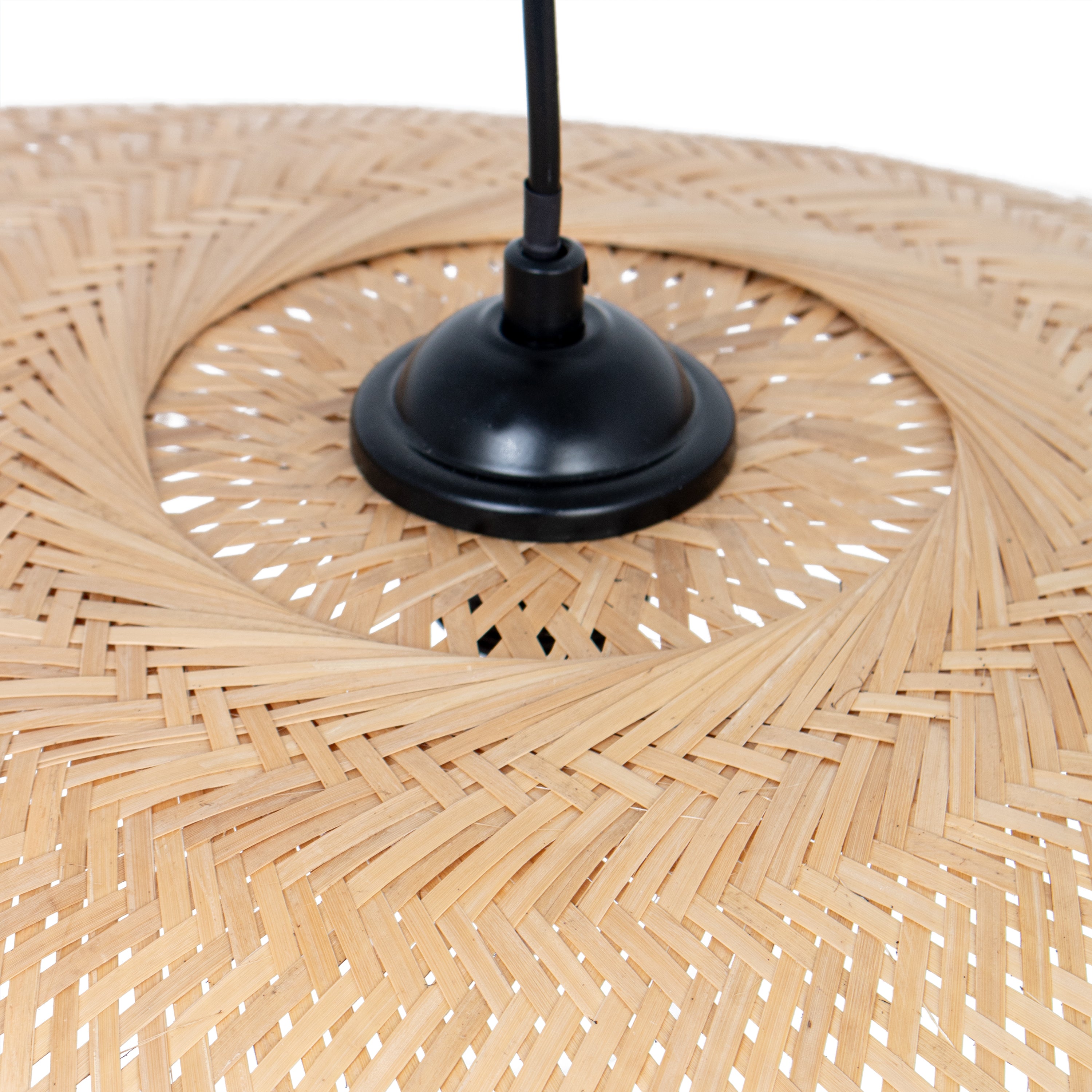 Abat-jour pour suspension - valentina - bambou - naturel - cezare - ø100cm