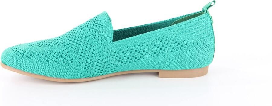 La Strada 2111884 4570 Bottle Green Knitted Loafer