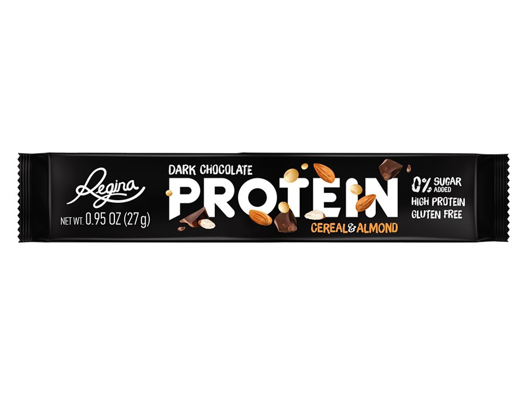 CHOCOLATE REGINA PRETO PROTEIN COM CEREAIS AMÊNDOAS 27G
