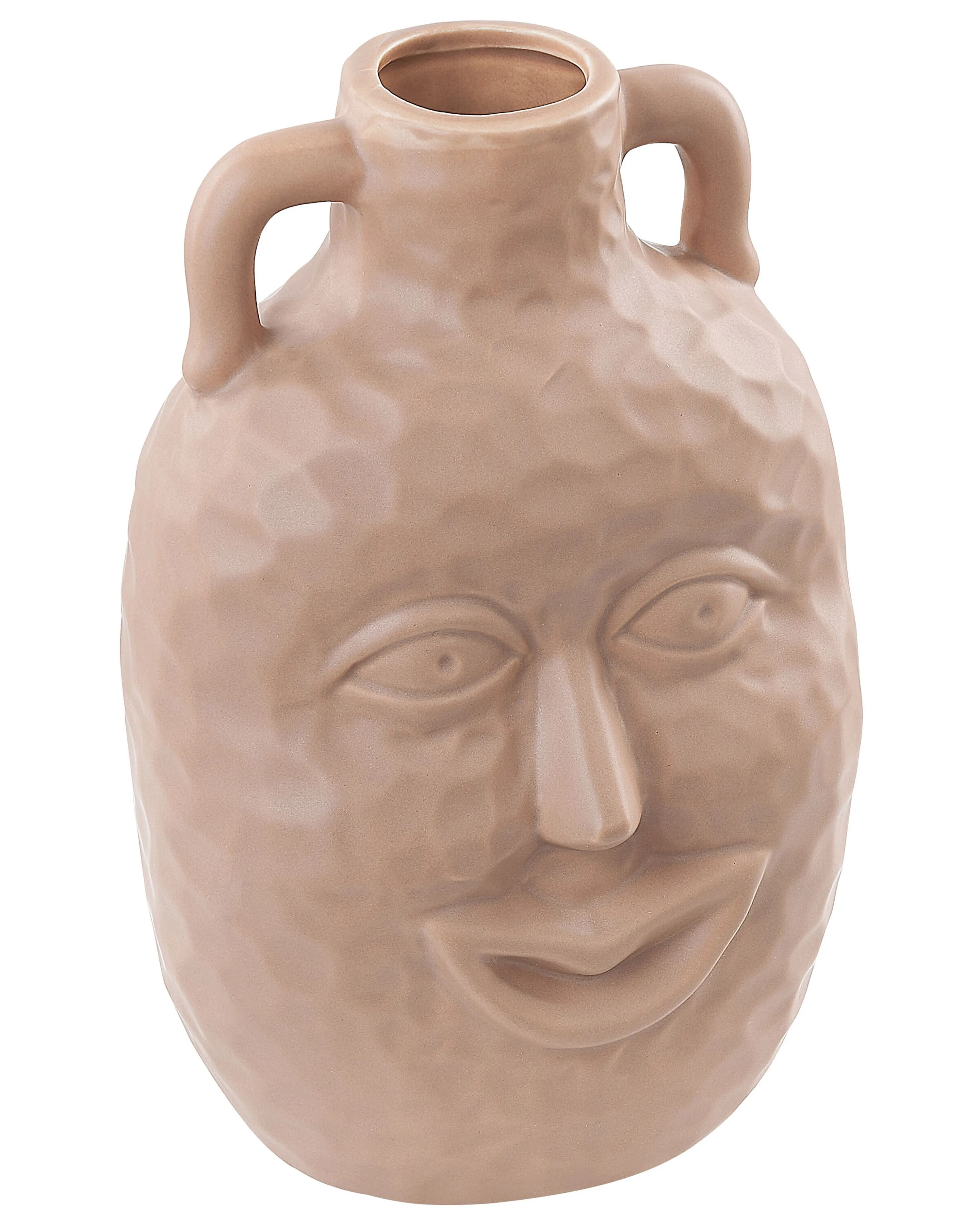 Bloemenvaas VERIA Keramiek 26 cm Zandbeige
