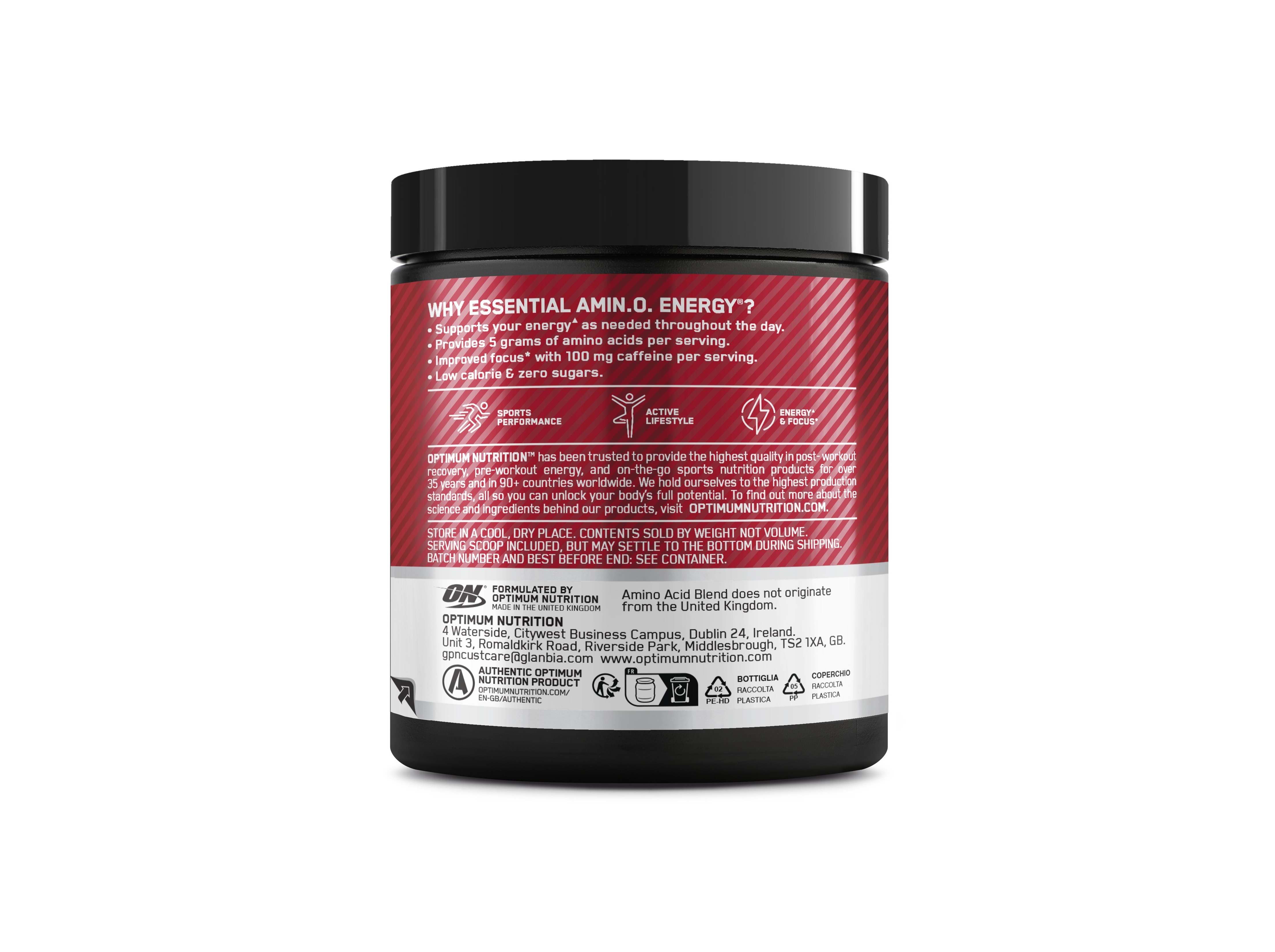AMINO ENERGY OPTIM NUT FUSÃO FRUTAS 270G