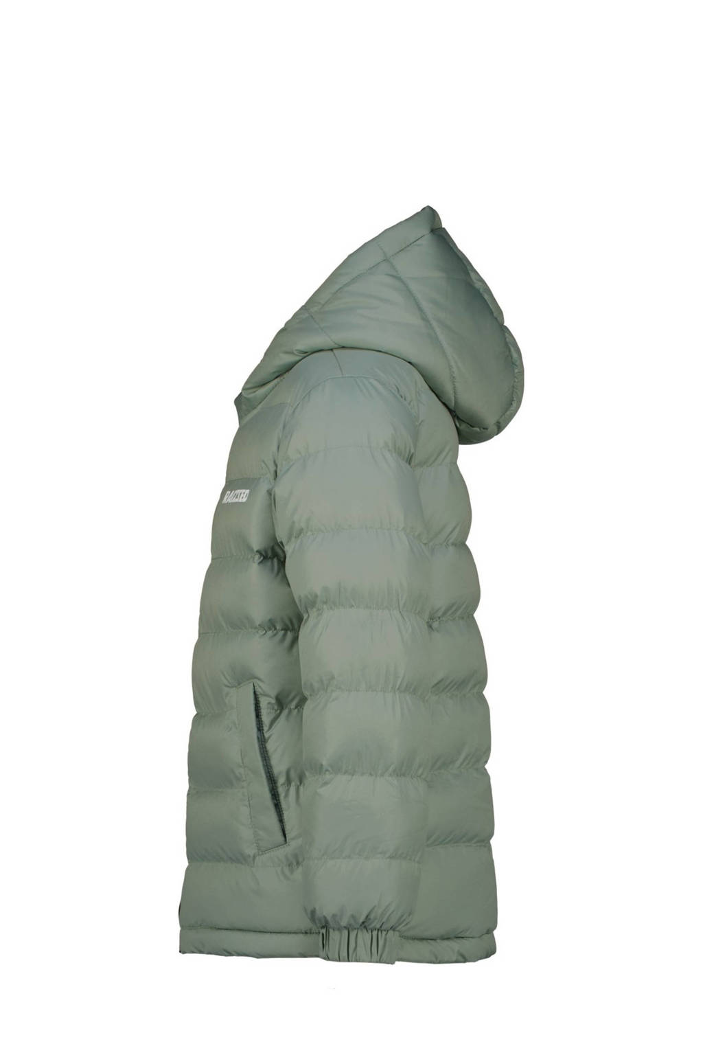 Raizzed gewatteerde winterjas Tuso mintgroen
