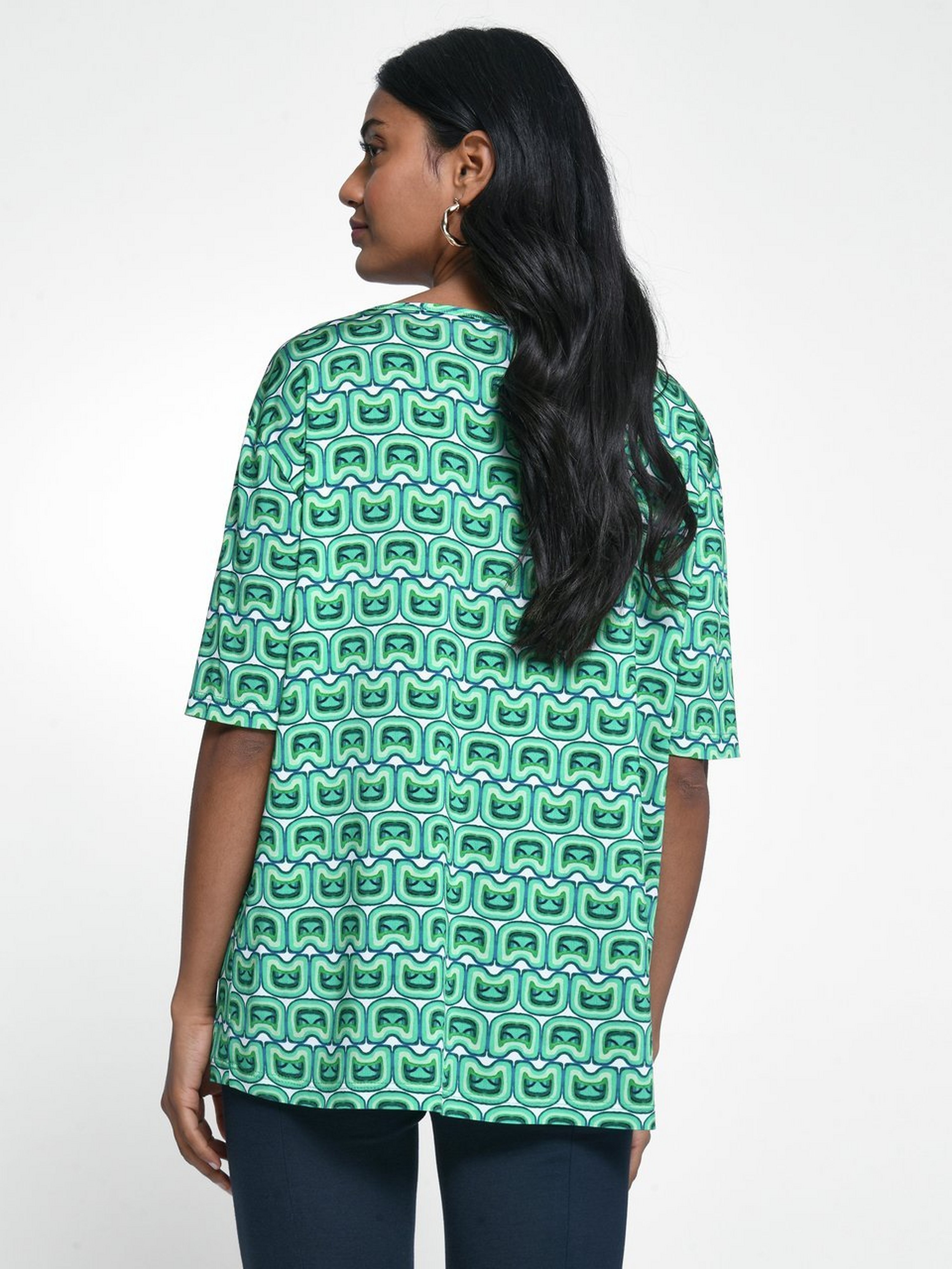 Rundhals-Shirt