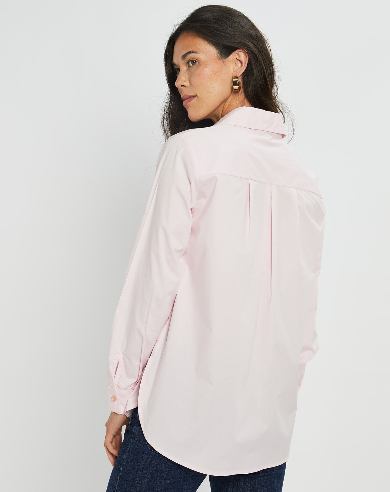Lauren Vidal Chemise Biba rose pâle