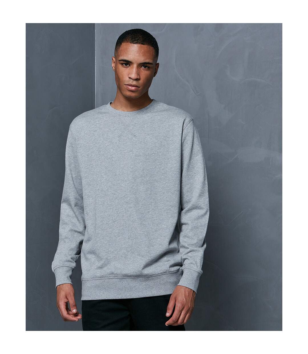 Build Your Brand - Sweat BASIC - Homme (Gris chiné) - UTRW8035
