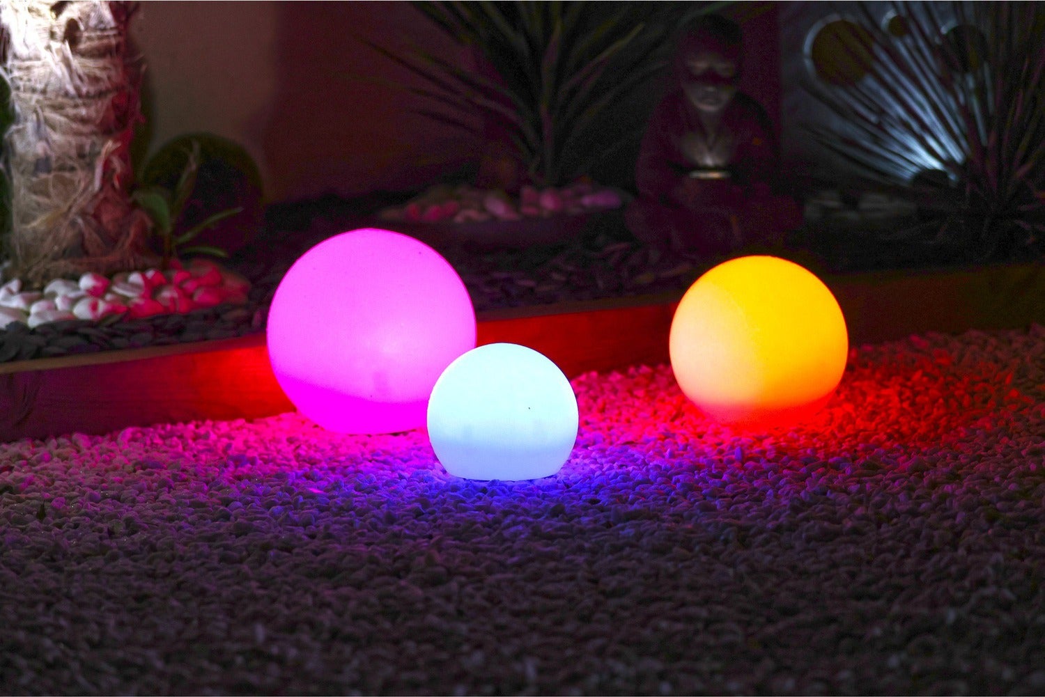 Ubbink vijververlichting Solar Float gekleurd D 25 H 23 cm