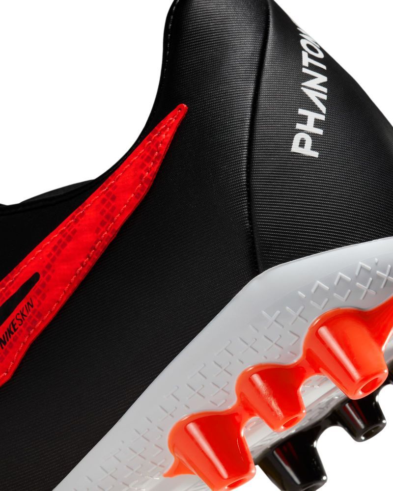 Chaussures de football Nike Phantom GX Academy AG Rouge & Noir pour homme