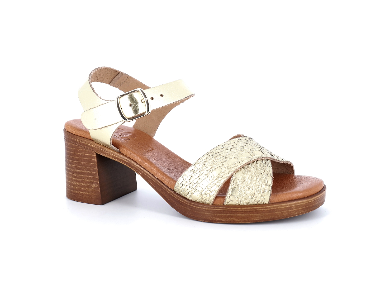 Chaussures du chateau-68045 Cuir Or