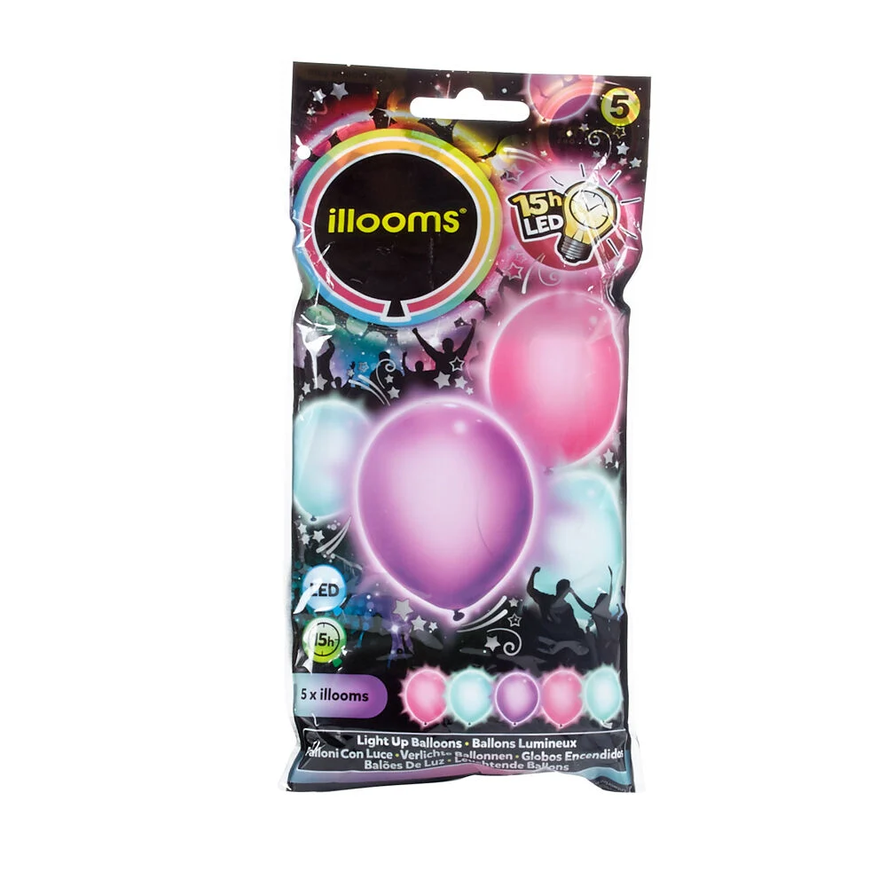 Ballon lumineux LED uni x5