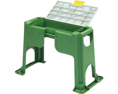 Tuinkruk, kunststof, 3-in-1, groen