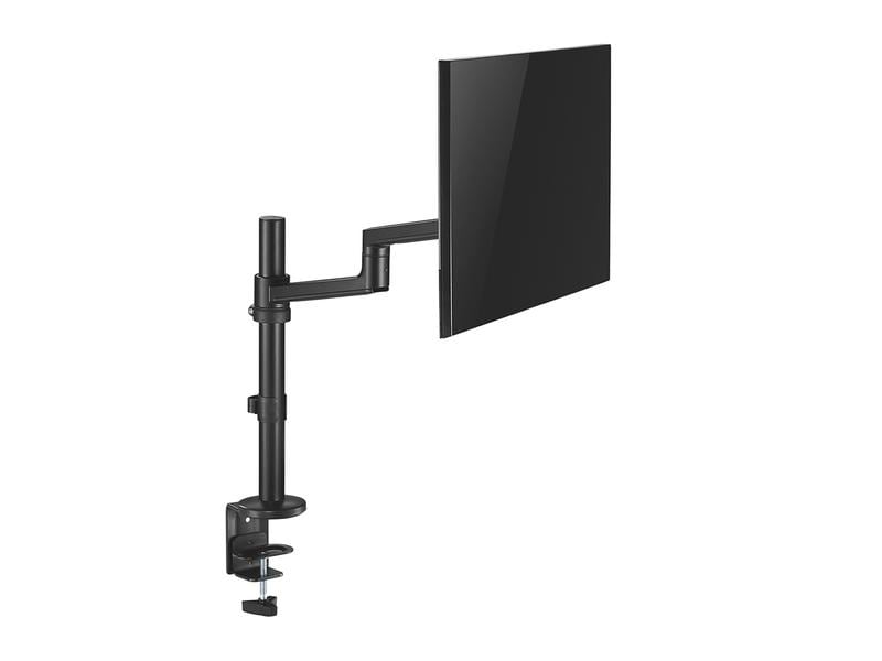 NEOMOUNTS Tischhalterung DS60-425BL1 bis 8 kg – Schwarz Full-Motion-Tischhalterung für 17-27