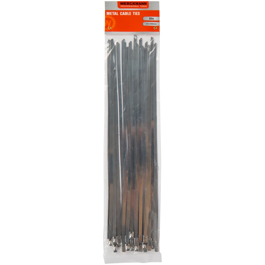Werckmann metalen kabelbinders 30 stuks