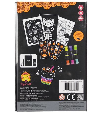 Tiger Tribe Buntstifte-Set - Delicate Detail